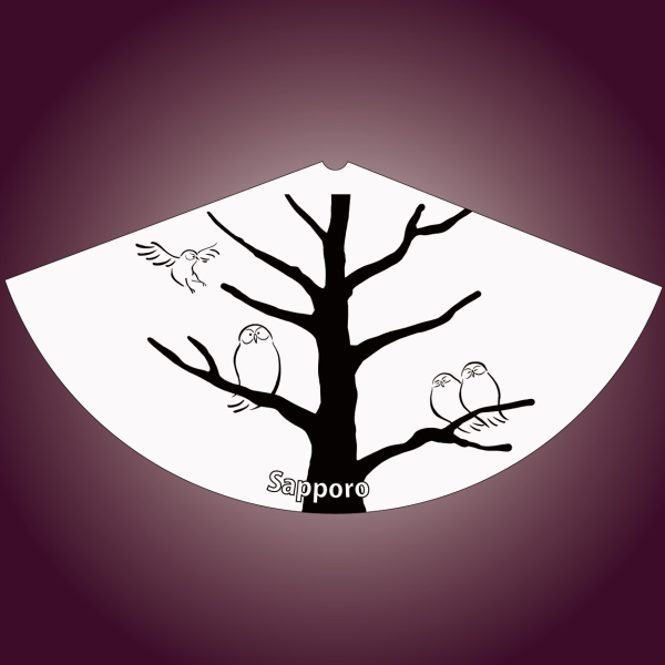 【灯の樹】　フクロウ1　SKK1712H-107